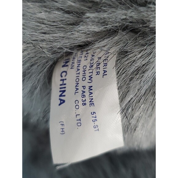 Vintage Holiday Mouse Large Knit Hat & Scarf Christmas Decor 1997 Appx 20" - Picture 9 of 14